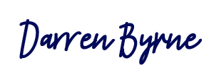 Digital signature of Darren Byrne, professional wedding photographer in Ireland.